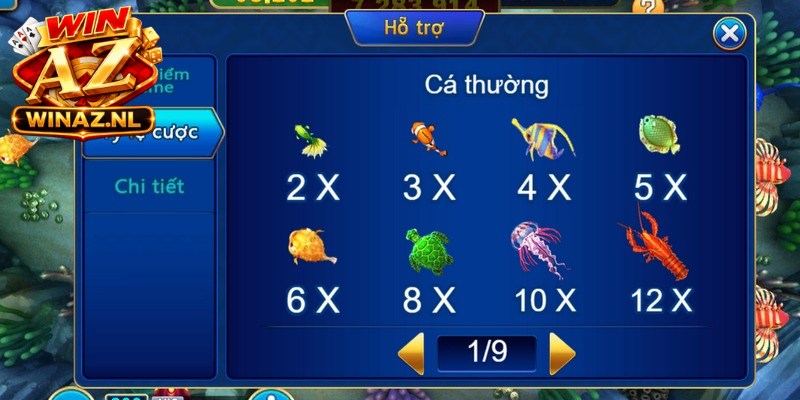 Bắn Cá Đổi Thưởng - Game Giải Trí Có Lượt Chơi Đông Đảo 2 Hệ sinh thái biển phong phú và đầy màu sắc theo cấp độ thách thức