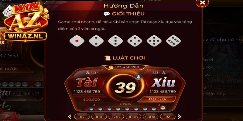 Tài Xỉu - Tựa Game Đỏ Đen Online Có Sức Hút Vượt Trội 2 Bạn cần phán đoán chuẩn xác tổng số nút mà xúc xắc hiện ra trước